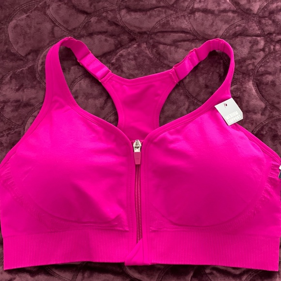 DSG Other - NWT DSG womens’s medium support front-close sports bra size large
